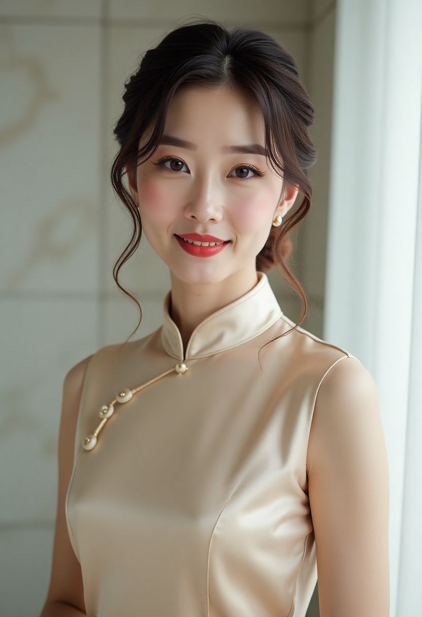 妈妈整理家中旧物